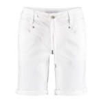 Red Button Short JOG relax color white 2022